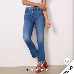 Mother ankle hustler jeans size 25